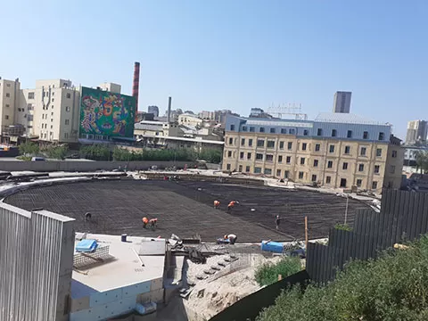 Терморезисторне зварювання: Льодова ковзанка у Києві - портфоліо 'Опт-Агро'