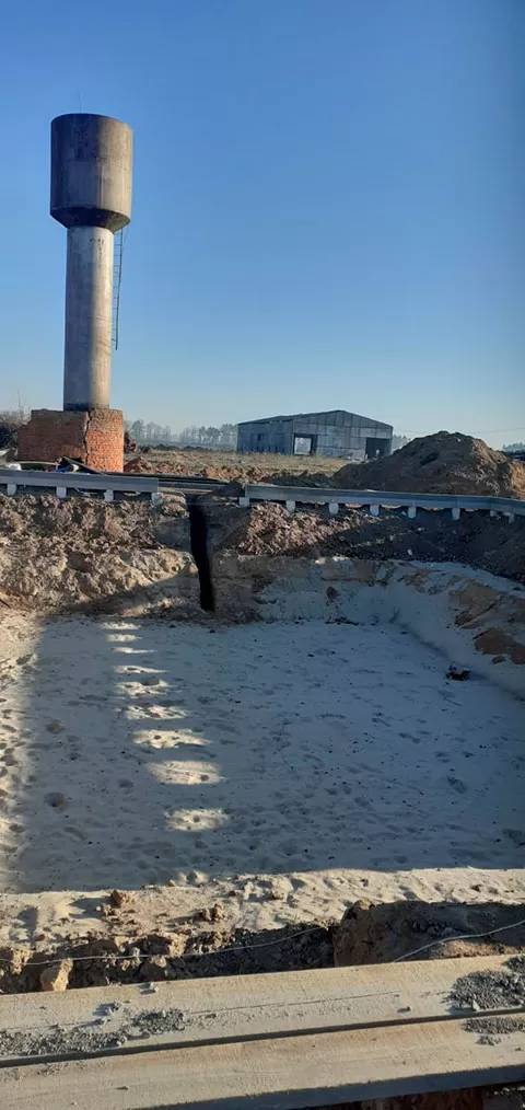 Накопичувач для води зрошувальний
