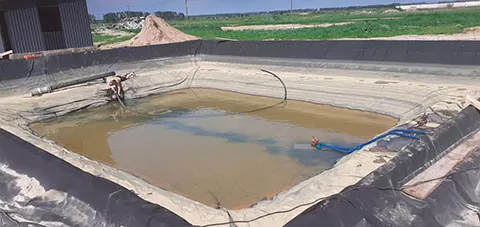 Накопичувач для води зрошувальний