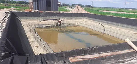 Накопичувач для води зрошувальний