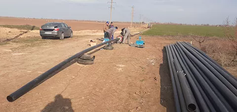 Якісний монтаж трубопроводу: Кейси 'Опт-Агро'