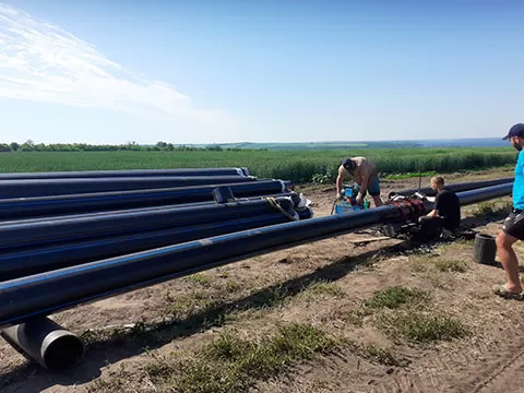Ефективний монтаж трубопроводу: Успішні проекти 'Опт-Агро'