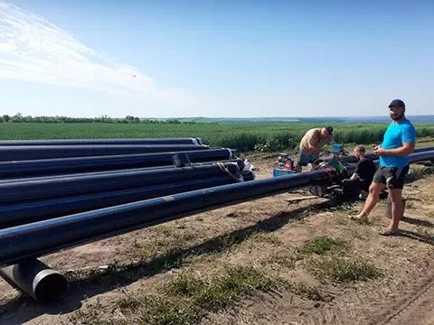 Ефективний монтаж трубопроводу: Успішні проекти 'Опт-Агро'
