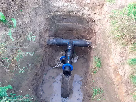Монтаж водопроводу - успішні проекти 'Опт-Агро'