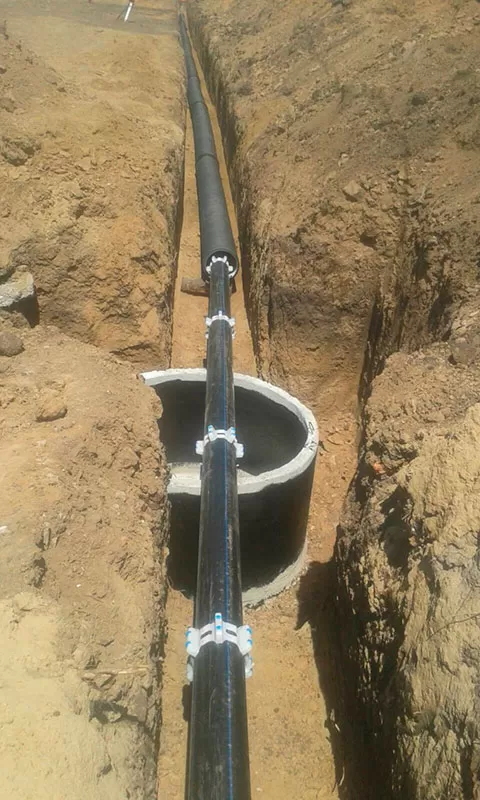 Монтаж водопроводу - успішні проекти 'Опт-Агро'