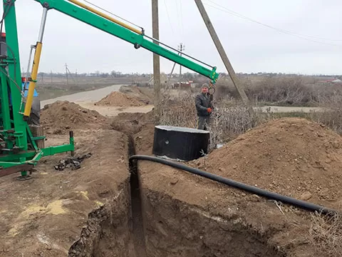 Монтаж водопроводу - успішні проекти 'Опт-Агро'