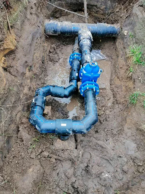 Монтаж водопроводу - успішні проекти 'Опт-Агро'