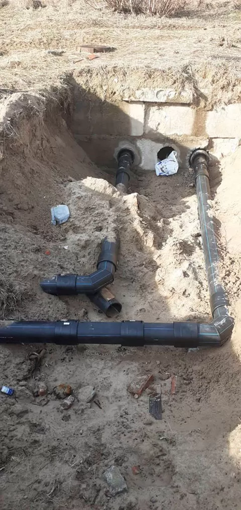 Монтаж водопроводу - успішні проекти 'Опт-Агро'